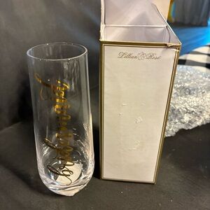 Lillian Rose Bride Squad Glass